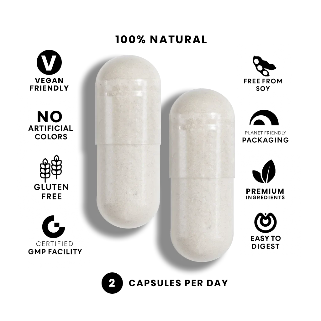 Creatine + Beta-Alanine + Chromium Picolinate (60 Vegan Capsules) - Image 5